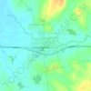 Nong Han topographic map, elevation, terrain
