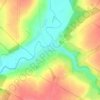 Davydiv Brid topographic map, elevation, terrain