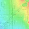 McPherson topographic map, elevation, terrain