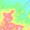 Cuesta de la Mina topographic map, elevation, terrain
