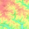 Framlingham topographic map, elevation, terrain