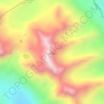 Llawa P'ukru topographic map, elevation, terrain