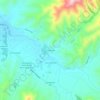 Los Perales topographic map, elevation, terrain