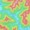 Uneeda topographic map, elevation, terrain