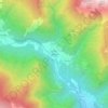 Villaretto topographic map, elevation, terrain