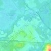 Hanover Neck topographic map, elevation, terrain