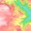 Chastre topographic map, elevation, terrain
