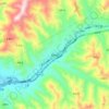柏林镇 topographic map, elevation, terrain