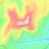 Sheep Cliff topographic map, elevation, terrain