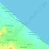 Sarang topographic map, elevation, terrain