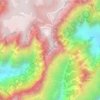 Cape Royal topographic map, elevation, terrain