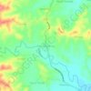 Patong-patong topographic map, elevation, terrain