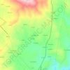 San Mamede topographic map, elevation, terrain