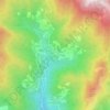 Moano topographic map, elevation, terrain