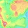 Tressac topographic map, elevation, terrain