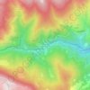 Fornells de la Muntanya topographic map, elevation, terrain
