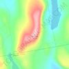 Blackcap topographic map, elevation, terrain