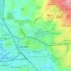 Mosside topographic map, elevation, terrain
