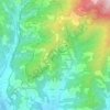 Casciano topographic map, elevation, terrain