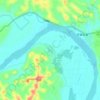 怀远 topographic map, elevation, terrain