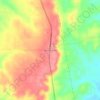 Mount Selman topographic map, elevation, terrain