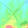Perkins topographic map, elevation, terrain