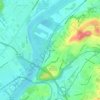 Port Bowkley topographic map, elevation, terrain