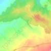 Croutte topographic map, elevation, terrain