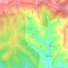 La Grande Charbonnière topographic map, elevation, terrain