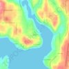 Bayview topographic map, elevation, terrain