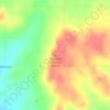 Slipdown Mountain topographic map, elevation, terrain