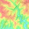 Mattese topographic map, elevation, terrain