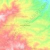 San José Poaquil topographic map, elevation, terrain