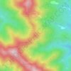 Cerro de la Silla (Cima este) topographic map, elevation, terrain