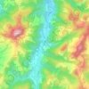 Fiumetto topographic map, elevation, terrain