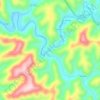 Ice topographic map, elevation, terrain