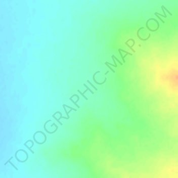 Gibson Desert topographic map, elevation, terrain