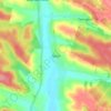 Lany topographic map, elevation, terrain