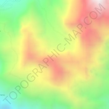 La Cañada topographic map, elevation, terrain