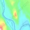 Little Marble Mountain topographic map, elevation, terrain