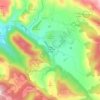 La Virgen de la Vega topographic map, elevation, terrain