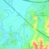 Wanakerta topographic map, elevation, terrain