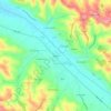 Ayères topographic map, elevation, terrain