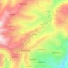 Choapa topographic map, elevation, terrain