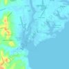 Deale topographic map, elevation, terrain