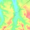 Coapa topographic map, elevation, terrain