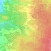 Les Levrauts topographic map, elevation, terrain