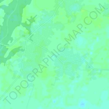 Ogume topographic map, elevation, terrain