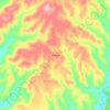 Torrecilla topographic map, elevation, terrain