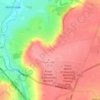 Harrowby topographic map, elevation, terrain